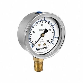 ASHCROFT Pressure Gauge, 787MR5