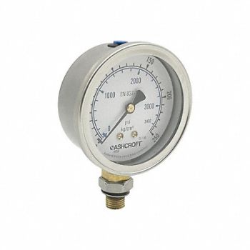 ASHCROFT Pressure Gauge, 787MT4