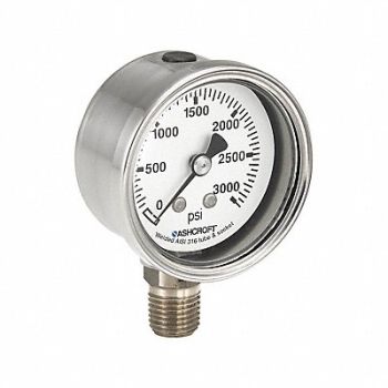 ASHCROFT Pressure Gauge, 787NL8