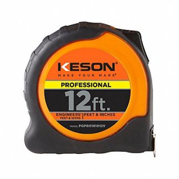 KESON Engineers and SAE Tape Measure, 787PH6