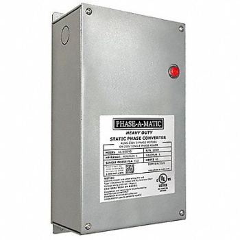 PHASE-A-MATIC Phase Converter Static 3 to 5 HP OP, 787PK3