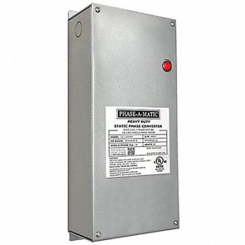 PHASE-A-MATIC Phase Converter Static 8 to 10 HP OP, 787PK5