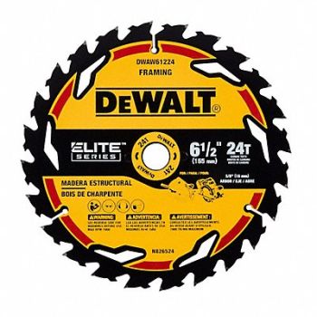DEWALT Circular Saw Blade 7000 RPM 24 Teeth, 787PK6