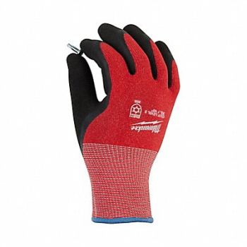 MILWAUKEE WINTER DIP GLOVE CUT 2 2XL PK12, 787RH2