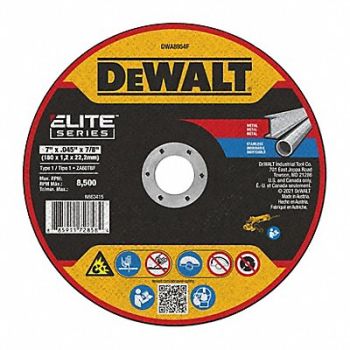 DEWALT Abrasive Wheel 8 500 RPM, 787UD3