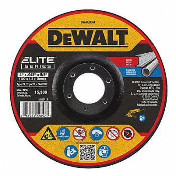 DEWALT Abrasive Wheel 15 300 RPM, 787UD4