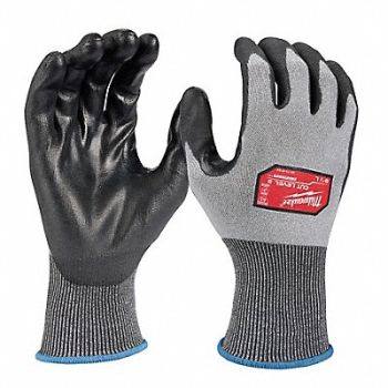 MILWAUKEE Work Gloves Style Knit 10.82 L PK12, 787V05