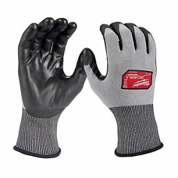 MILWAUKEE Work Gloves Style Knit 10.82 L PK12, 787V15