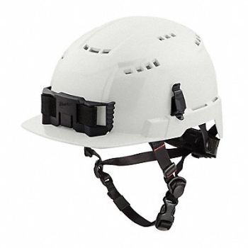 MILWAUKEE Hard Hat Color White 6 1/2 to 8 1/2, 787VD4