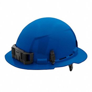 MILWAUKEE Hard Hat Color Blue 6 1/2 to 8 1/2, 787VF3