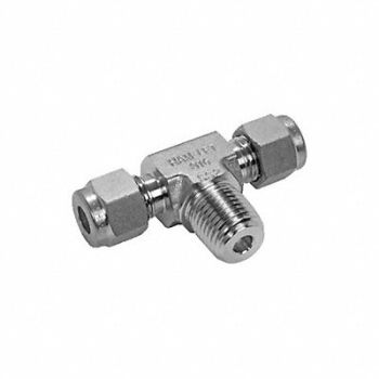 HAM-LET Male Branch Tee Stainless Steel, 787YJ0