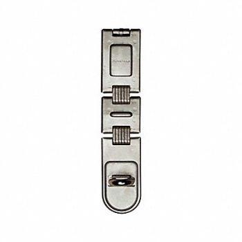 MASTER LOCK Double Hinge Hasp Steel 7 3/4, 788UV1