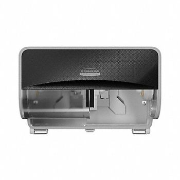 KIMBERLY-CLARK PROFESSIONAL Toilet Paper Dispenser 2 Rolls Plstc Blk, 788VU5