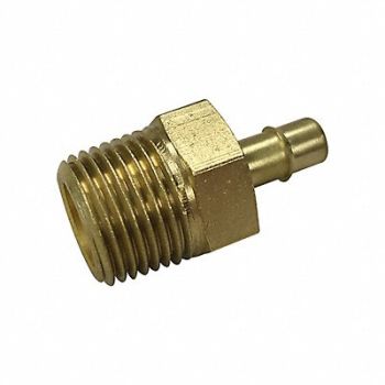 MEM-CO Mini Barb Fitting 1-11/16 Brass Beaded, 792C02