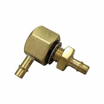 MEM-CO Mini Barb Fitting 15/16 Brass Beaded, 792CJ7