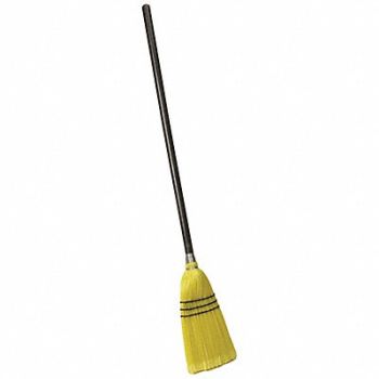 ABILITY ONE Lobby Broom 30 in Handle L 10 in Face, 56KE26