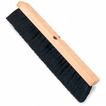 ABILITY ONE Push Broom Head Threaded 18 Sweep Face, 2RRA2