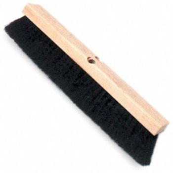 ABILITY ONE Floor Brush Head Threaded 18 Sweep Face, 52WY71