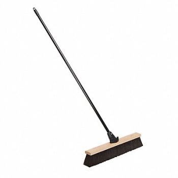 ABILITY ONE Push Broom 60 in Handle L 24 in Face, 38EV86