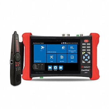 TRIPLETT Camera Tester 1 Input Black/Red 1.8 D, 792RK0