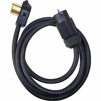 SOUTHWIRE Power Supply Cord 10ft Black NEMA 1 PK4, 792UX4