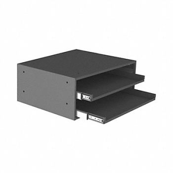 DURHAM MFG Bearing Slide Rack Cabinet Steel Gray, 792XZ7