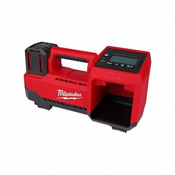 MILWAUKEE Cordless Inflator Hose L 36 Bare Tool, 792YD3