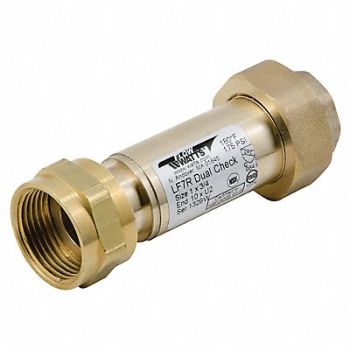 WATTS Backflow Preventer Size 1 175 psi, 793HH7