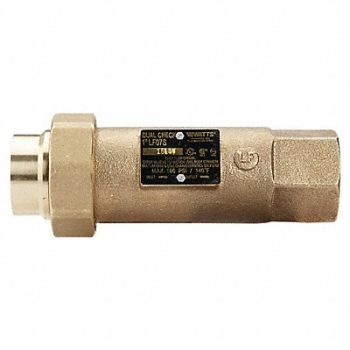 WATTS Backflow Preventer Size 1 160 psi, 793HL2