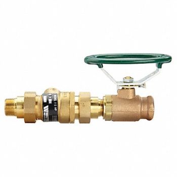 WATTS Backflow Preventer Size 1 400 psi, 793HN6