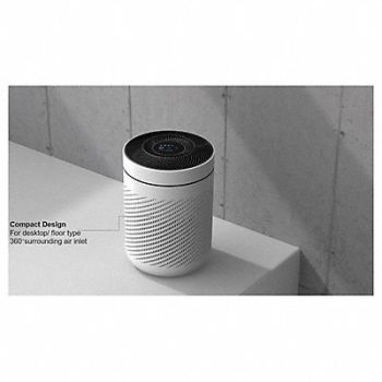GRAINGER APPROVED Air Cleaner 148 cfm 22 W Freestanding, 793K18