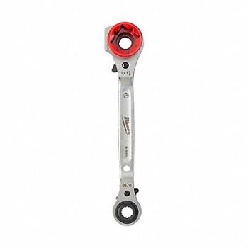 MILWAUKEE Ratcheting Wrench 11 1/4 in L Overall, 793NF9