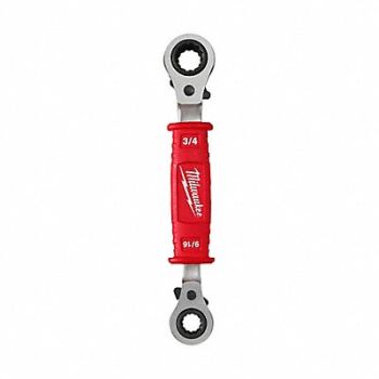 MILWAUKEE Insulating Box Wrench 9 5/8 in L Overall, 793NG1