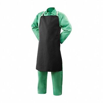 STEINER INDUSTRIES Flame Resistant Cotton Bib Apron Cotton, 793P64