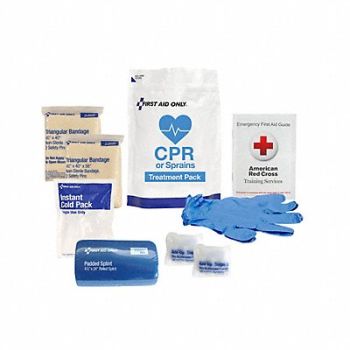 FIRST AID ONLY CPR and Sprains Treatment Pack, 793PF2