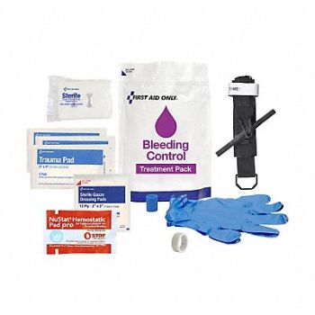 FIRST AID ONLY Bleeding Control Treatment Pack, 793PF3