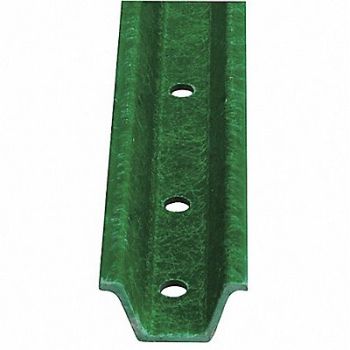 ACCUFORM U-Channel Post 6 ft Green, 793R93