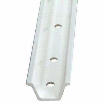 ACCUFORM U-Channel Post 6 ft White, 793R94