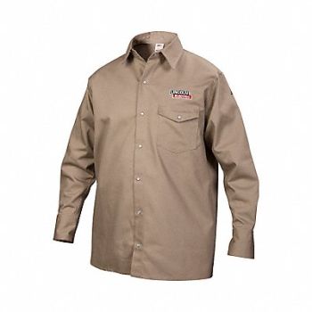 LINCOLN ELECTRIC Welding Shirt, 793RE2