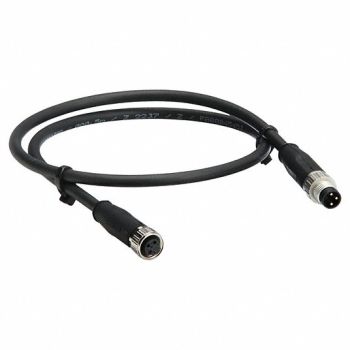 HARTING Cordset 5 m Cable PUR Black, 793TX3