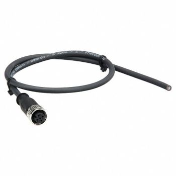 HARTING Cordset 0.5 m Cable PUR Black, 793U58