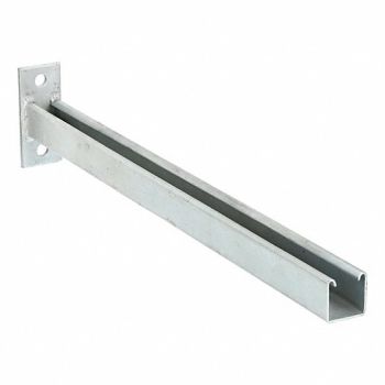GRAINGER APPROVED Strut Channel Fitting Silver 2 W 2 Holes, 793VU4