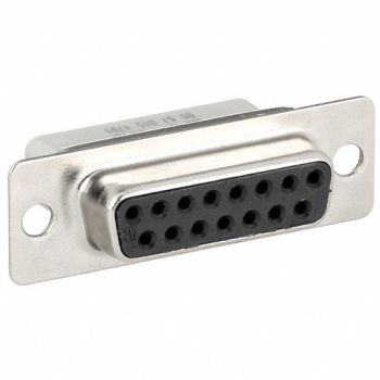 HARTING Fixing Flange D-Sub Connector Black, 793YN6
