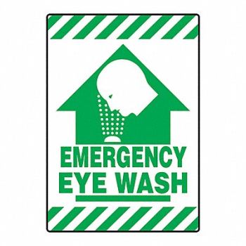 SLIP-GARD Floor Sign Vertical Rectangle English, 793Z32