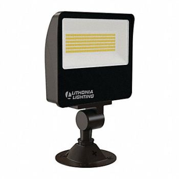 LITHONIA LIGHTING Floodlight Housing Color Bronze 56 W, 794A43