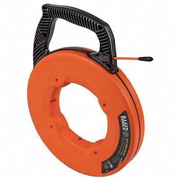 KLEIN TOOLS Fish Tape Round Fiberglass 13 Case Dia., 794J77