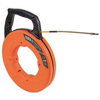 KLEIN TOOLS Fish Tape Round Fiberglass 13 Case Dia., 794J78
