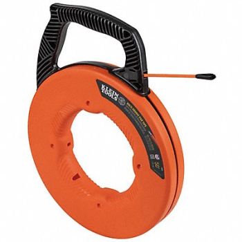 KLEIN TOOLS Fish Tape Round Fiberglass 13 Case Dia., 794J79