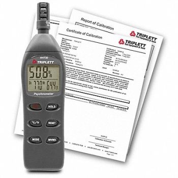 TRIPLETT HANDHELD HUMIDITY METER, 794UF0