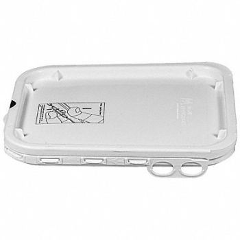 BASCO Lid White Plastic 9-5/8 x7-7/8, 795N66